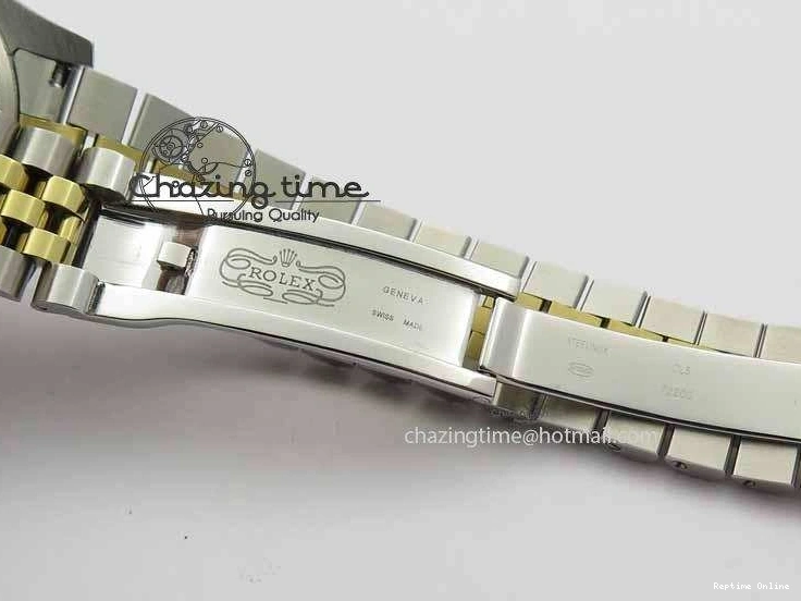 0510 DateJust 116234 SS YG BP Best Edition Gray Dial Diam Markers On SS YG Bracelet SA ZipUp 3745